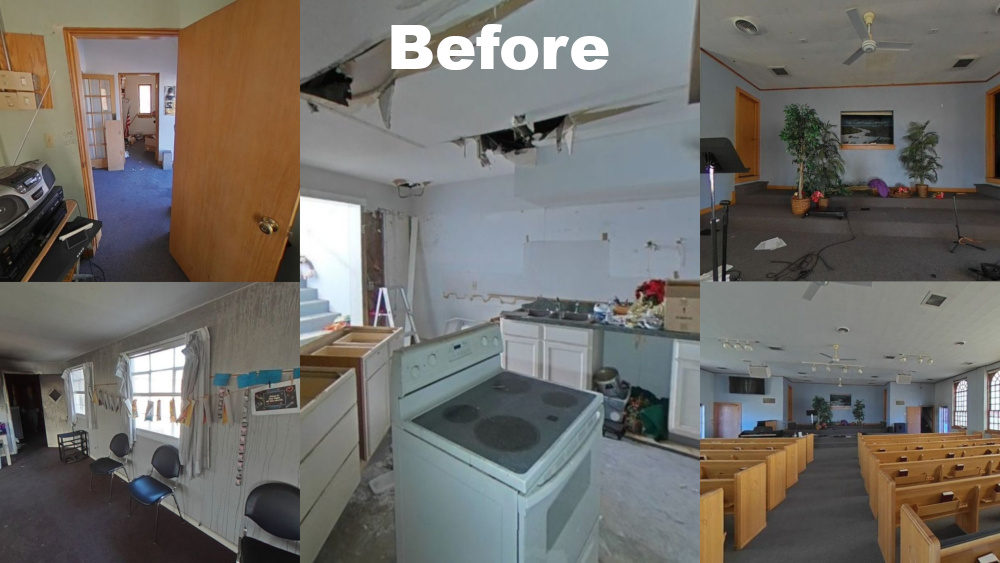 Fire Damaged Church Reconstruction - Before 02